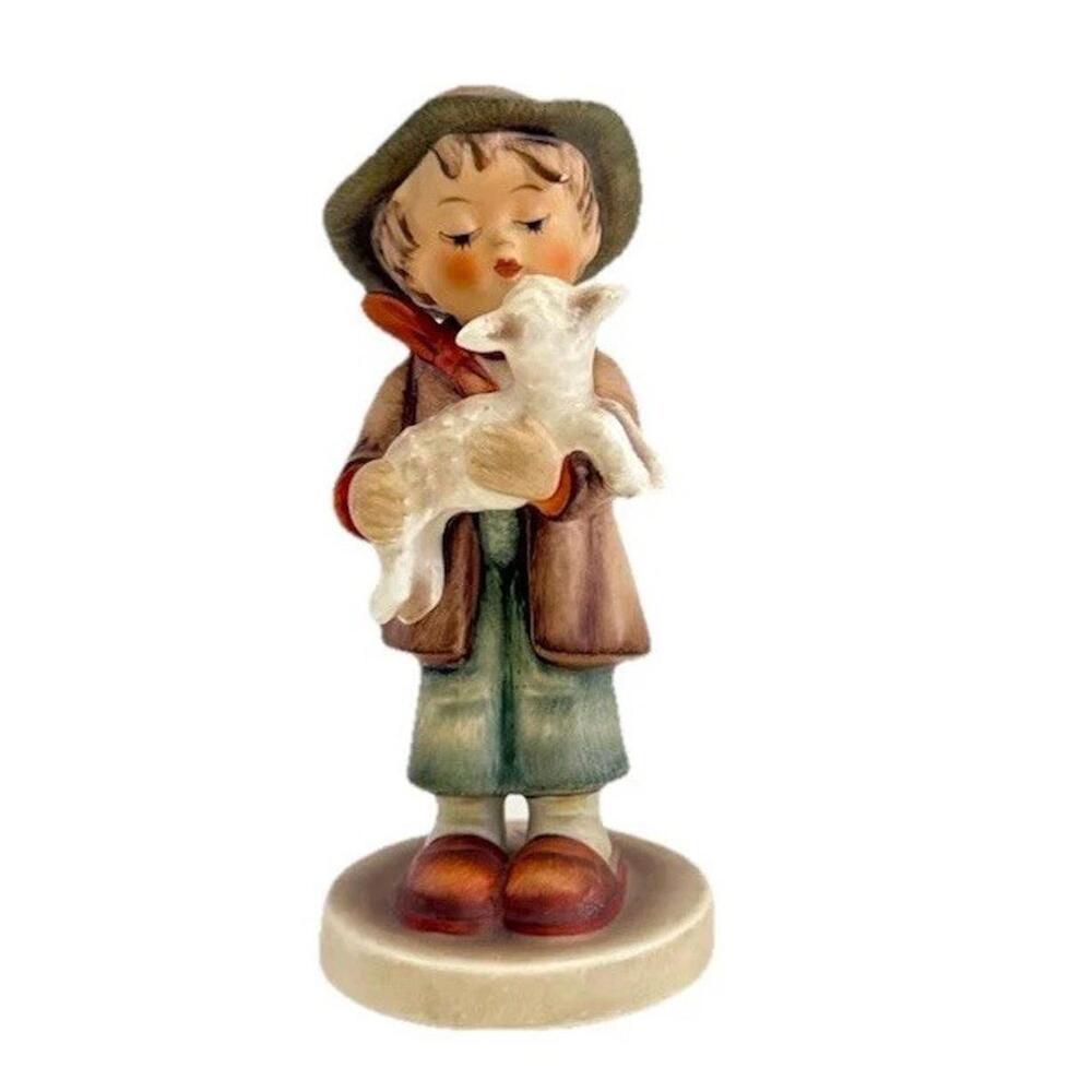 Vintage Figurine Hummel #68 "Lost Sheep" Marked 5.5 inches Tall 1960-1972